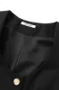 'Stella' Round-Neck Blazer & Flared Trousers Set (Sold Separately) sold by Goodnight Macaroon