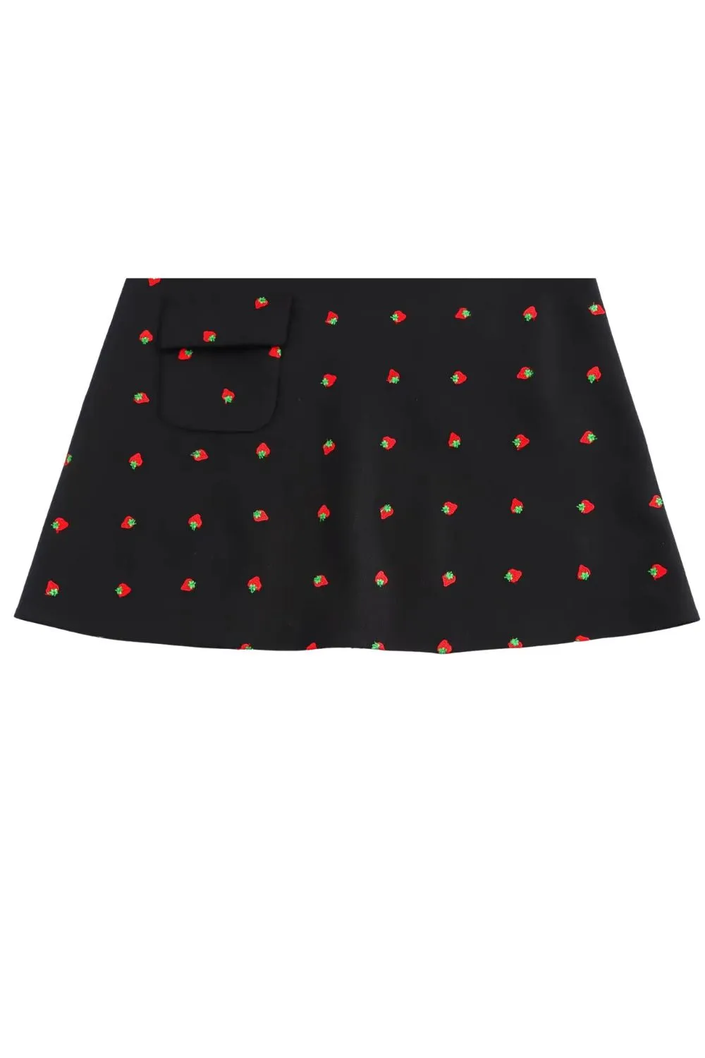 'Devon' Strawberry Embroidered Blazer & Skirt Set (Sold Separately) sold by Goodnight Macaroon product image thumbnail 4