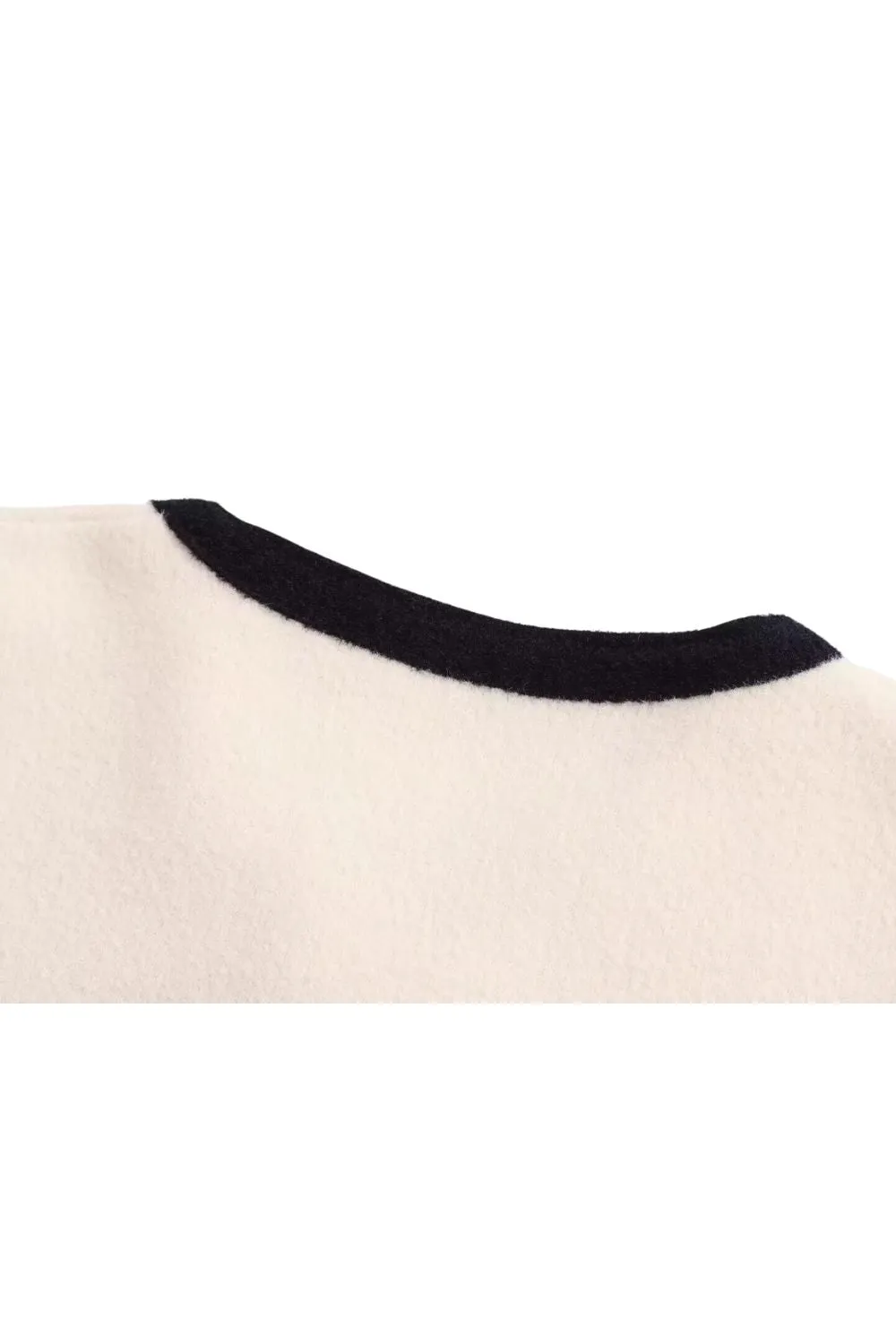 'Jen' Chic Button-Front Jacket with Trimmed Edges sold by Goodnight Macaroon product image thumbnail 3