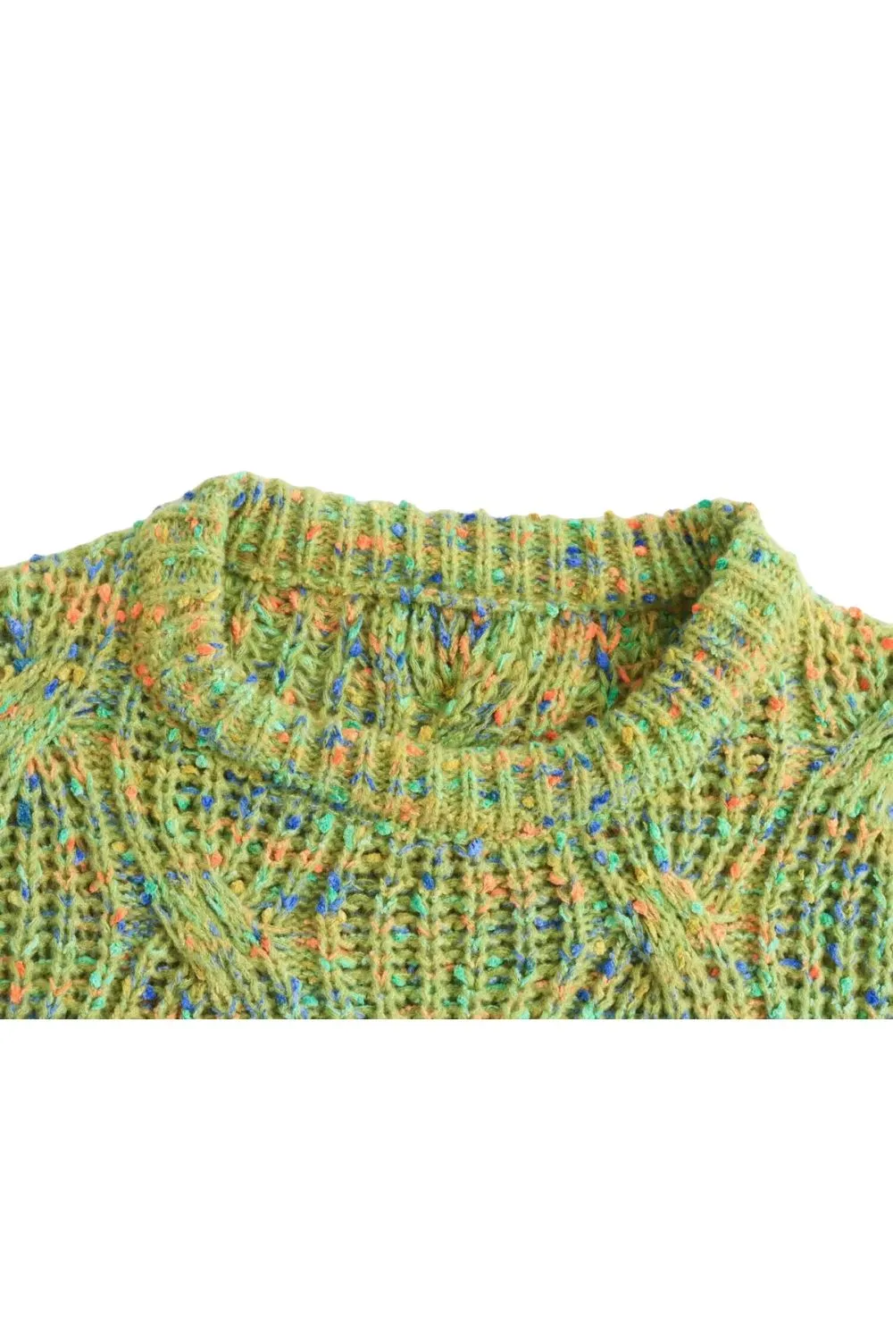 'Justine' Soft and Plush Cable-Knit Chunky Sweater sold by Goodnight Macaroon product image thumbnail 5