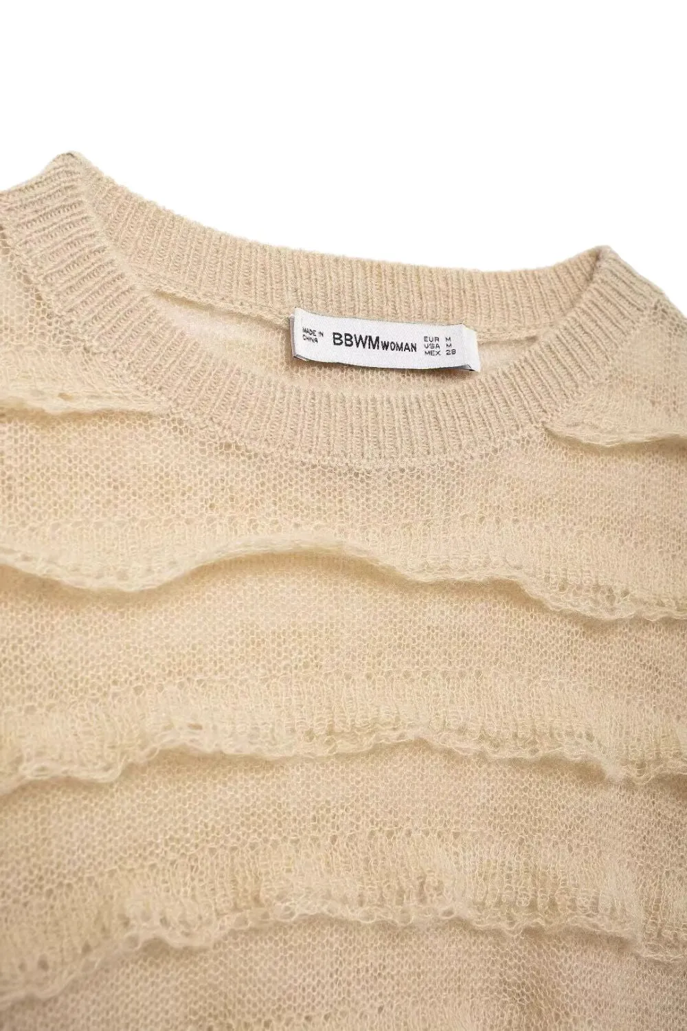 'Marjorie' Layered Knit Sweater sold by Goodnight Macaroon product image thumbnail 5