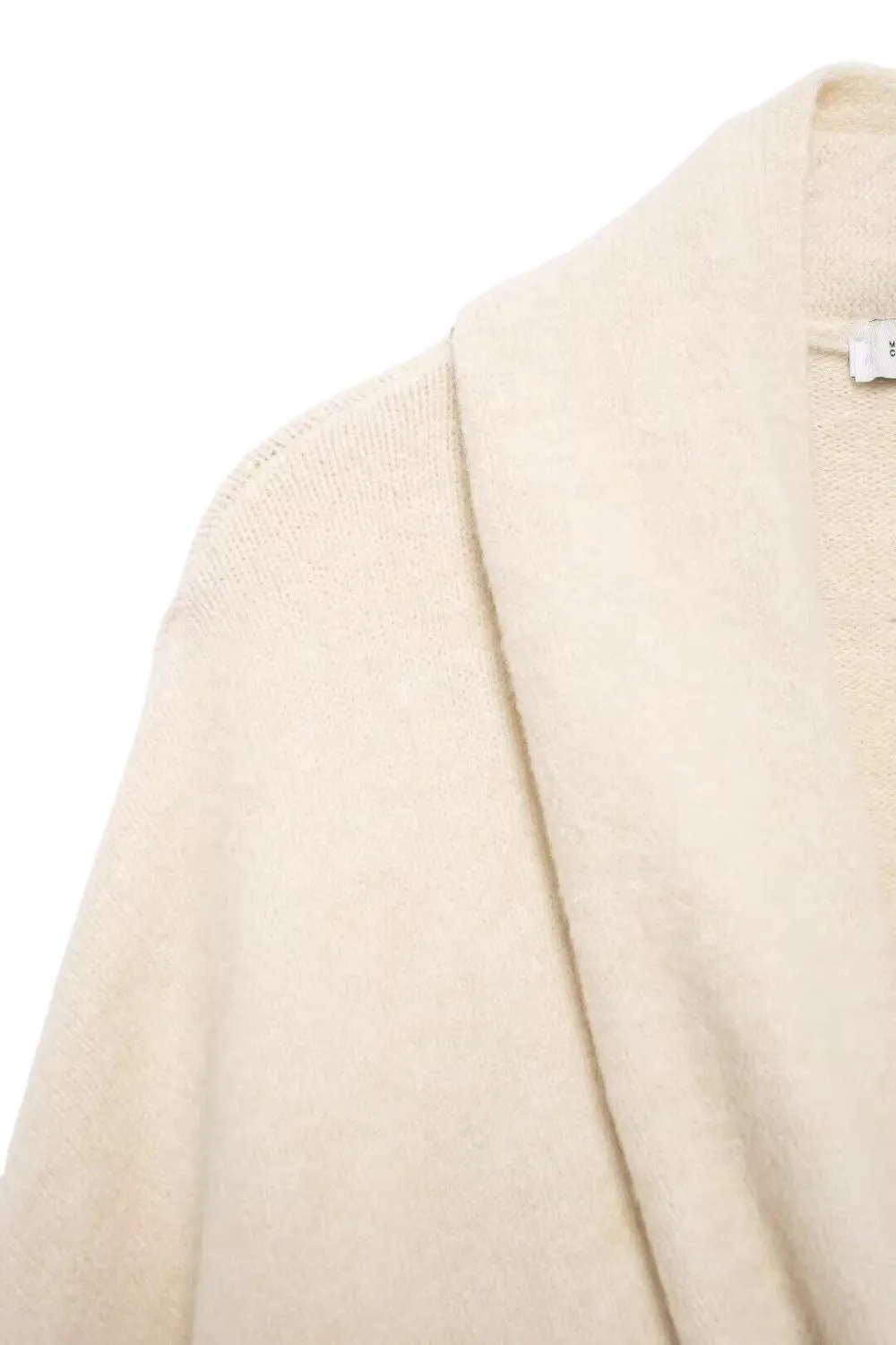 'Roberta' Minimalist Gold-Trimmed Knit Jacket sold by Goodnight Macaroon product image thumbnail 3