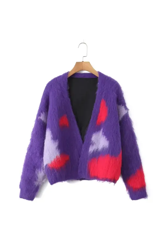'Cliff' Lined Cardigan Sweater sold by Goodnight Macaroon