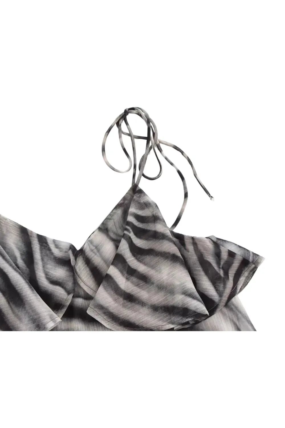 'Hayley' Versatile Animal Print Halter Top sold by Goodnight Macaroon product image thumbnail 4