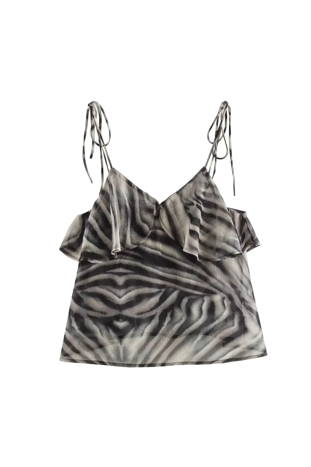 'Hayley' Versatile Animal Print Halter Top sold by Goodnight Macaroon