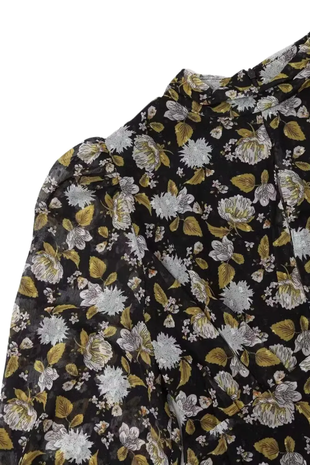 'Charlotte' Casual Printed Long Sleeve Dress sold by Goodnight Macaroon product image thumbnail 4