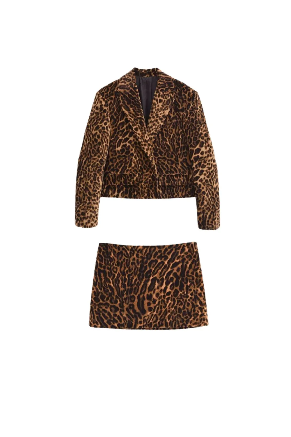 'Sophia' Animal Print Blazer & Skirt Suit Set (Sold Separately) sold by Goodnight Macaroon