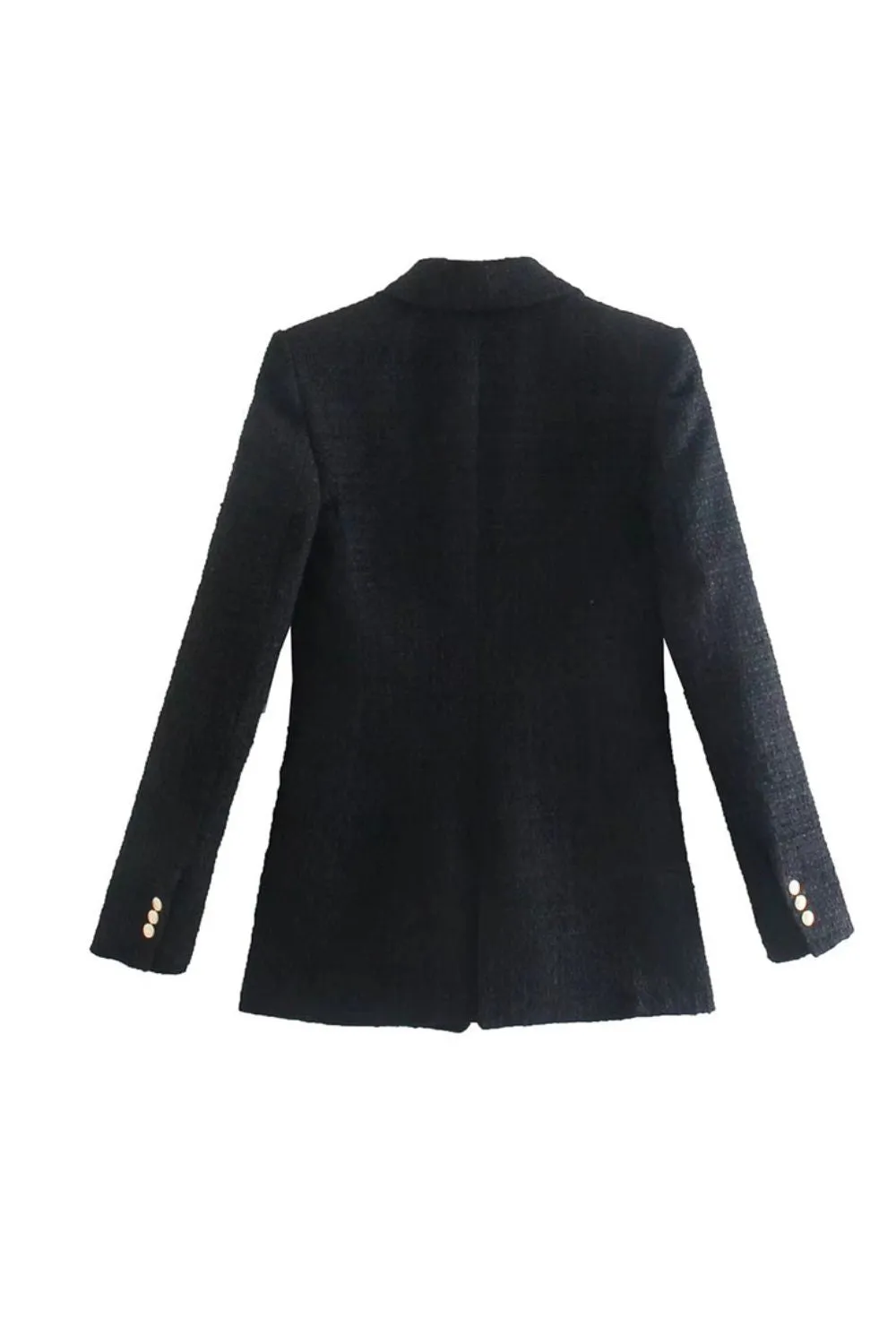'Natalie' Metallic accents Double-Breasted Suit Top sold by Goodnight Macaroon product image thumbnail 4