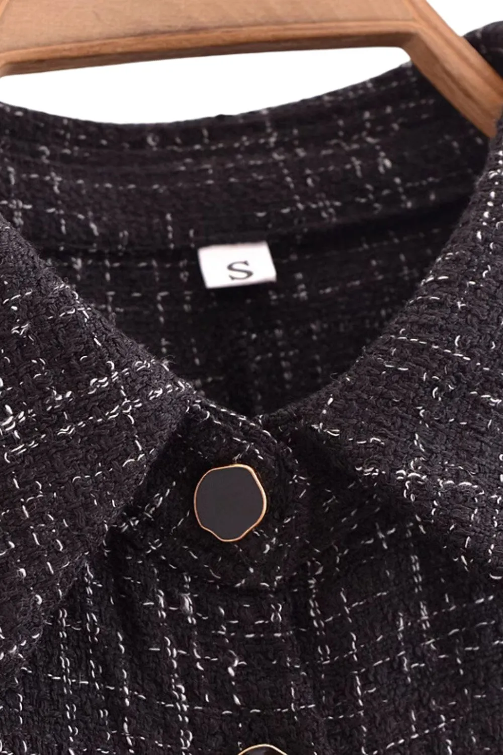 ‘Zoe’ Stylish Textured Mini Dress sold by Goodnight Macaroon product image thumbnail 4