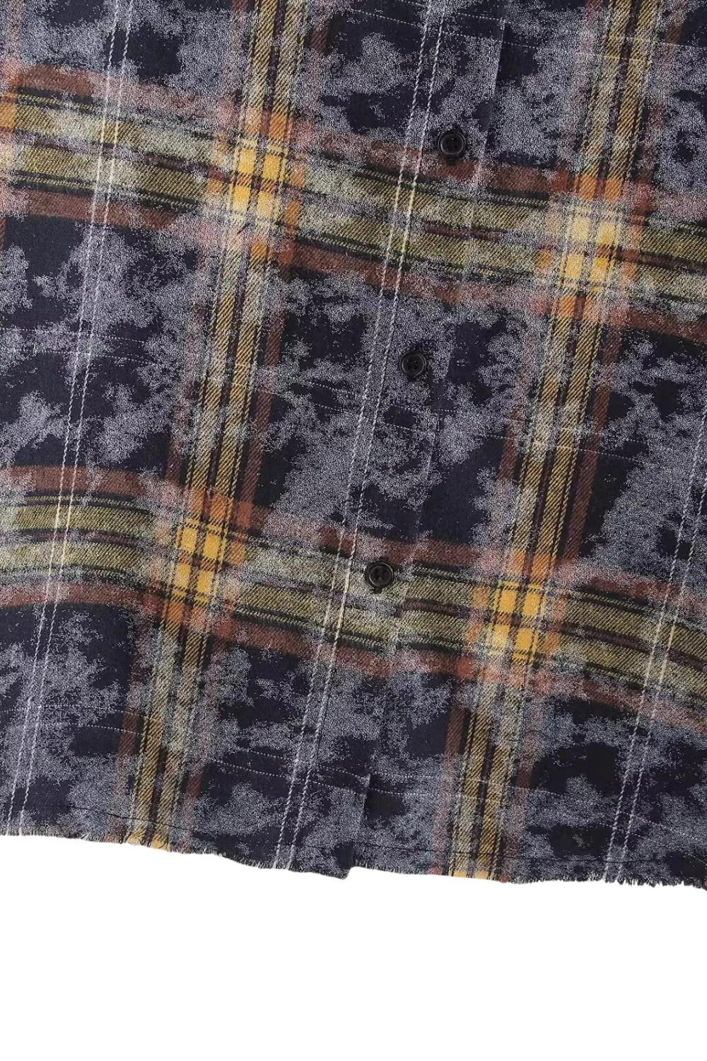 'Lily' Plaid Shirt with Tie-Dye Accents sold by Goodnight Macaroon product image thumbnail 4