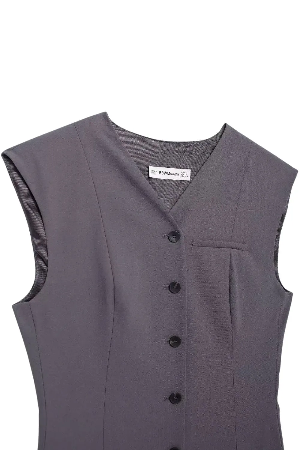 'Luna' Sleek Fitted Tank Top sold by Goodnight Macaroon product image thumbnail 4