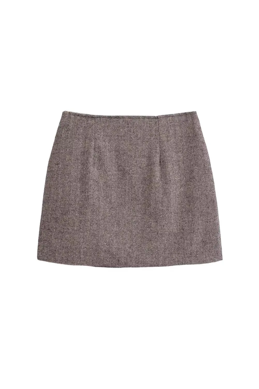 'Camila' Gray One-Button Short Suit & Skirt Set sold by Goodnight Macaroon product image thumbnail 5