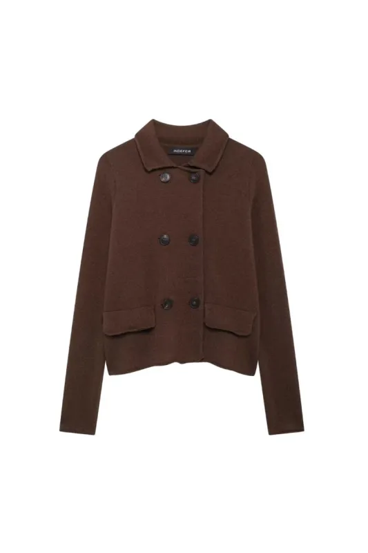 'Scarlett' Long Sleeve Collared Casual Jacket made by Goodnight Macaroon