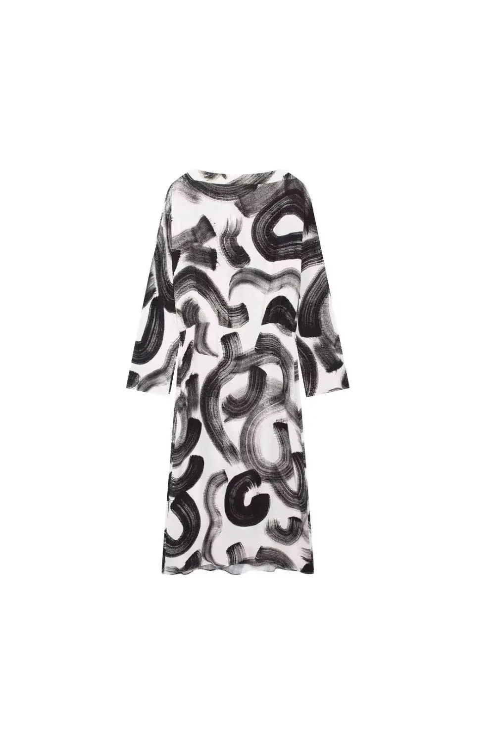 'Eleanor' Printed Long Sleeve Dress sold by Goodnight Macaroon product image thumbnail 2