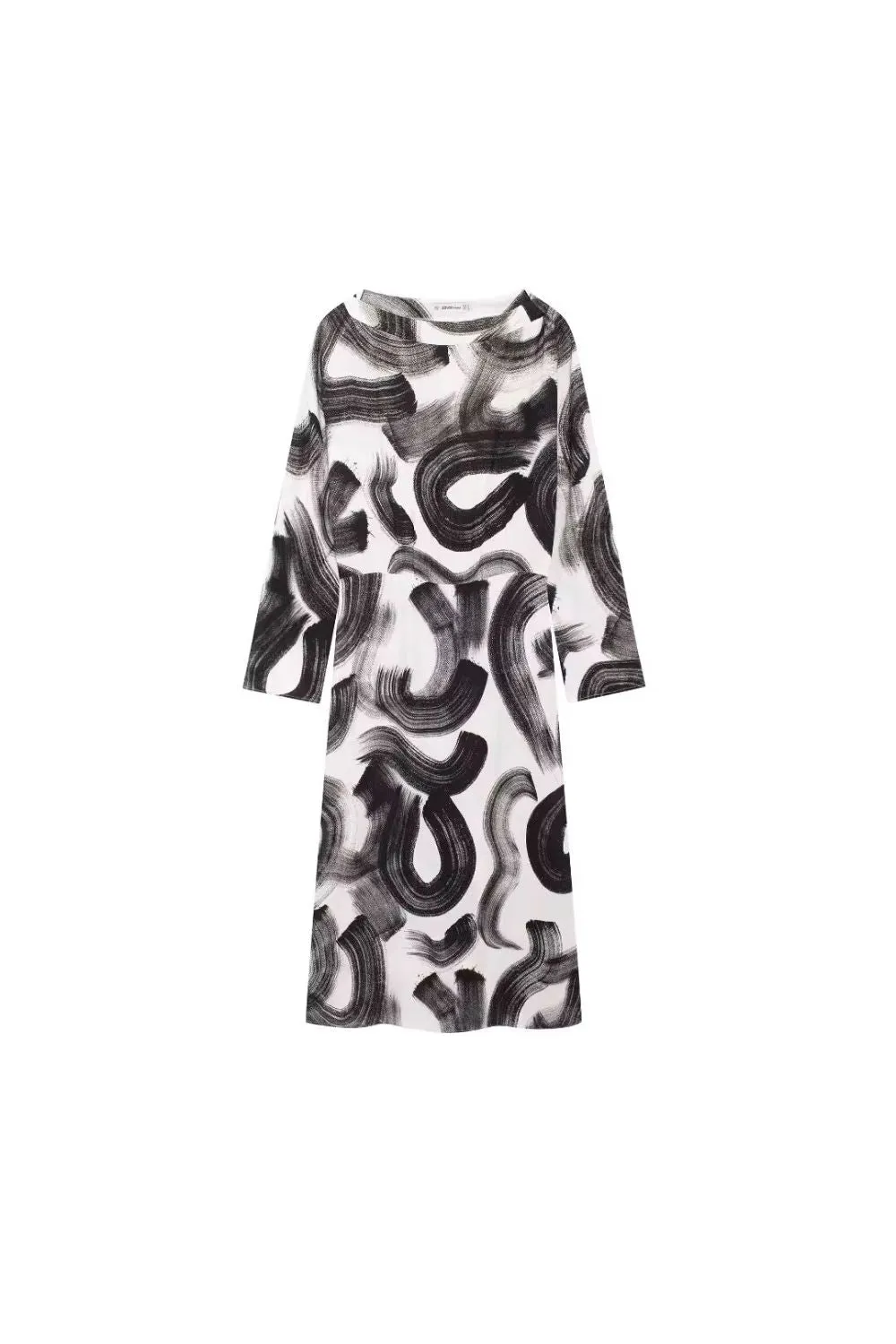 'Eleanor' Printed Long Sleeve Dress sold by Goodnight Macaroon