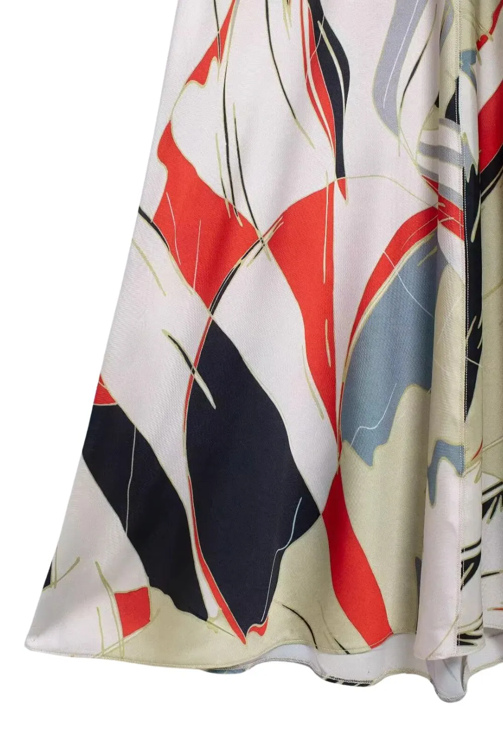 'Emily' Minimalist Printed Midi Dress sold by Goodnight Macaroon product image thumbnail 4