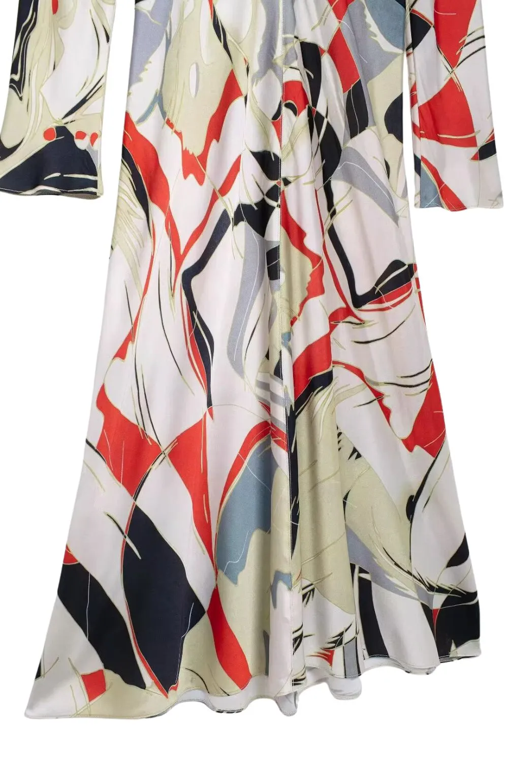 'Emily' Minimalist Printed Midi Dress sold by Goodnight Macaroon product image thumbnail 5