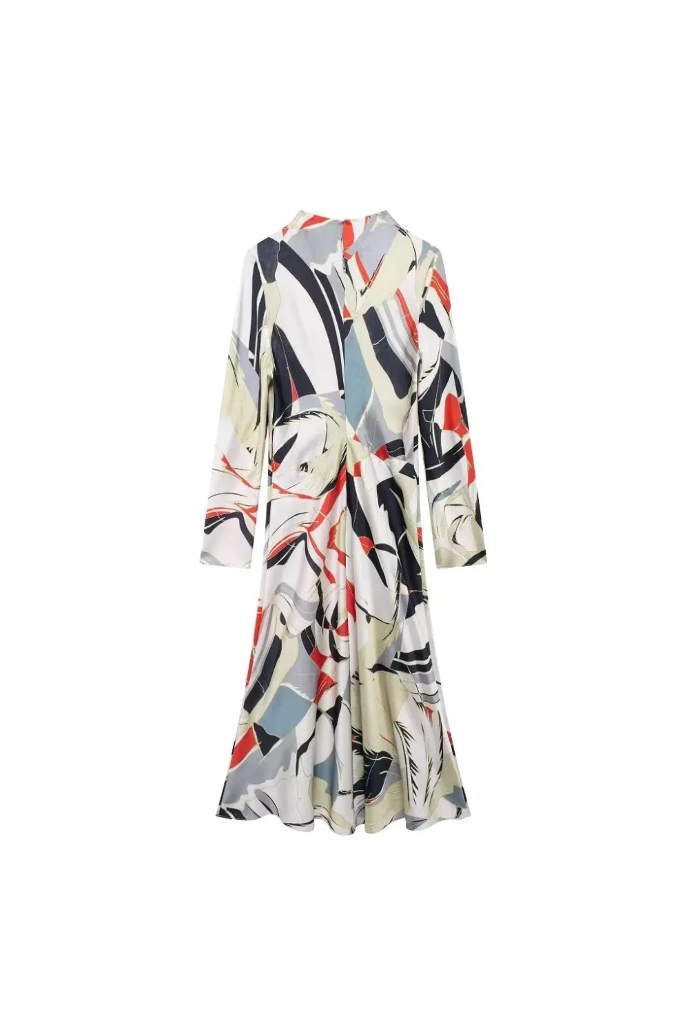 'Emily' Minimalist Printed Midi Dress sold by Goodnight Macaroon product image thumbnail 2