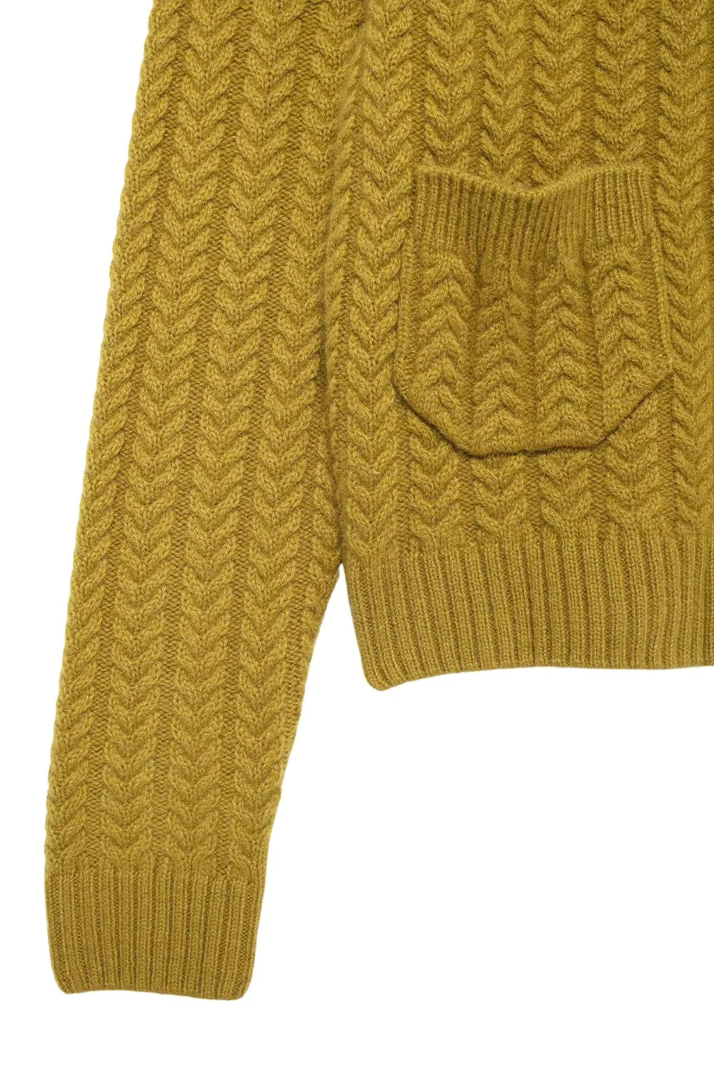 'Chloe' Cabled Knit Sweater Coat sold by Goodnight Macaroon product image thumbnail 5