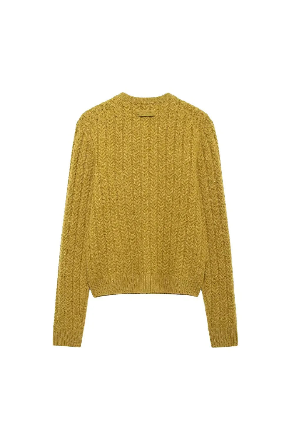 'Chloe' Cabled Knit Sweater Coat sold by Goodnight Macaroon product image thumbnail 2