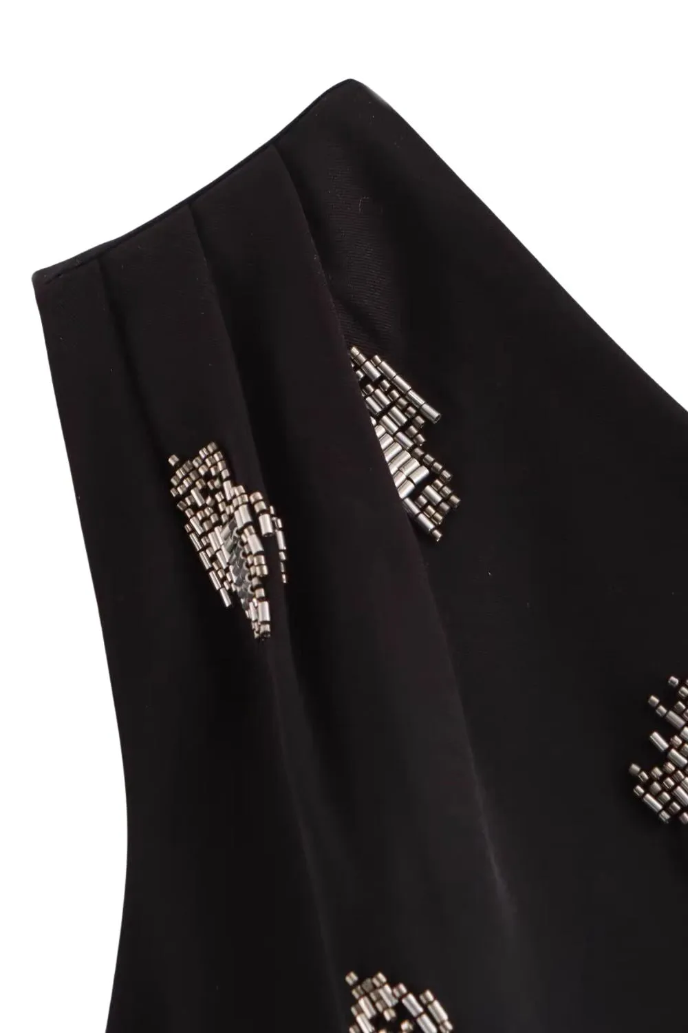 ’Gianna‘ Beaded Off-Shoulder Asymmetrical Top sold by Goodnight Macaroon product image thumbnail 5