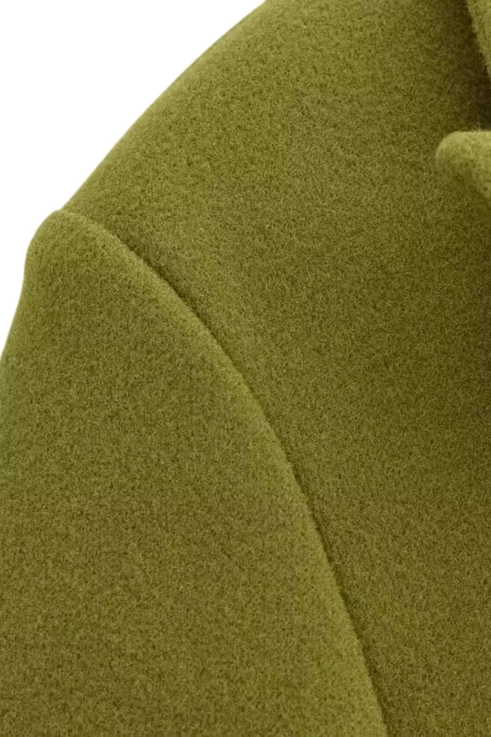 'Kinsley' Long Woolen Long-Sleeve Overcoat sold by Goodnight Macaroon product image thumbnail 4