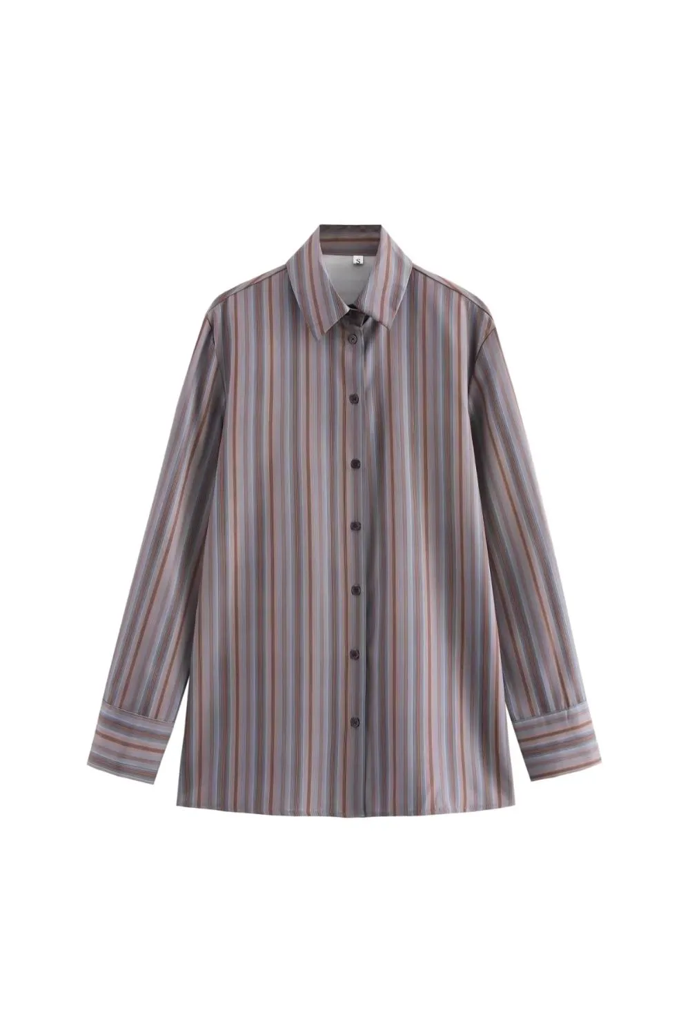 ‘Claire’ Casual Striped Long Sleeve Shirt sold by Goodnight Macaroon