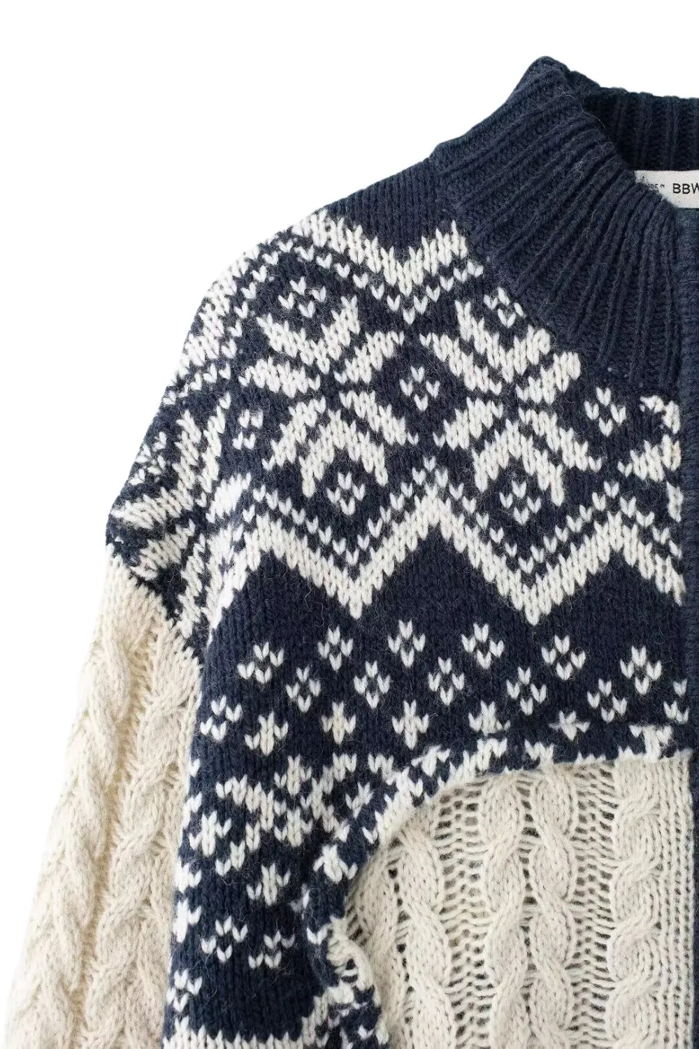 ' Luna ' Eight-Strand Cable Knit Cardigan sold by Goodnight Macaroon product image thumbnail 4