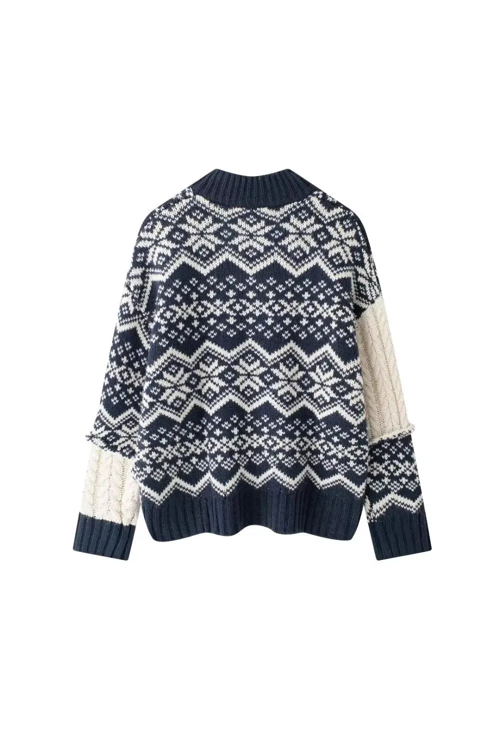 ' Luna ' Eight-Strand Cable Knit Cardigan sold by Goodnight Macaroon product image thumbnail 2