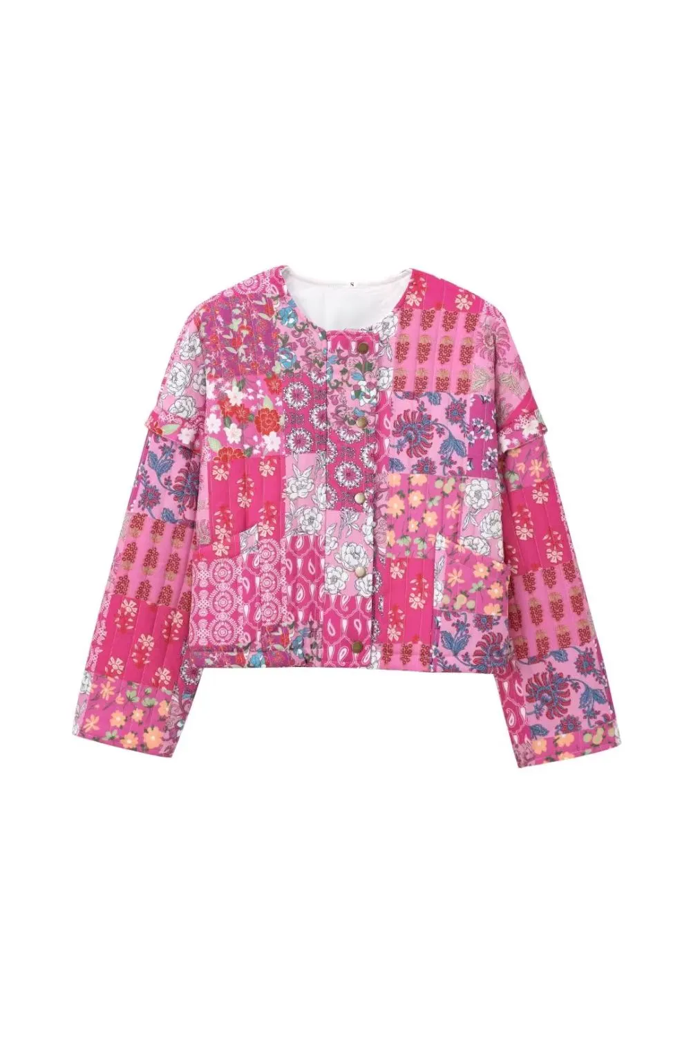 'Dolly' Casual Printed Cotton Jacket sold by Goodnight Macaroon