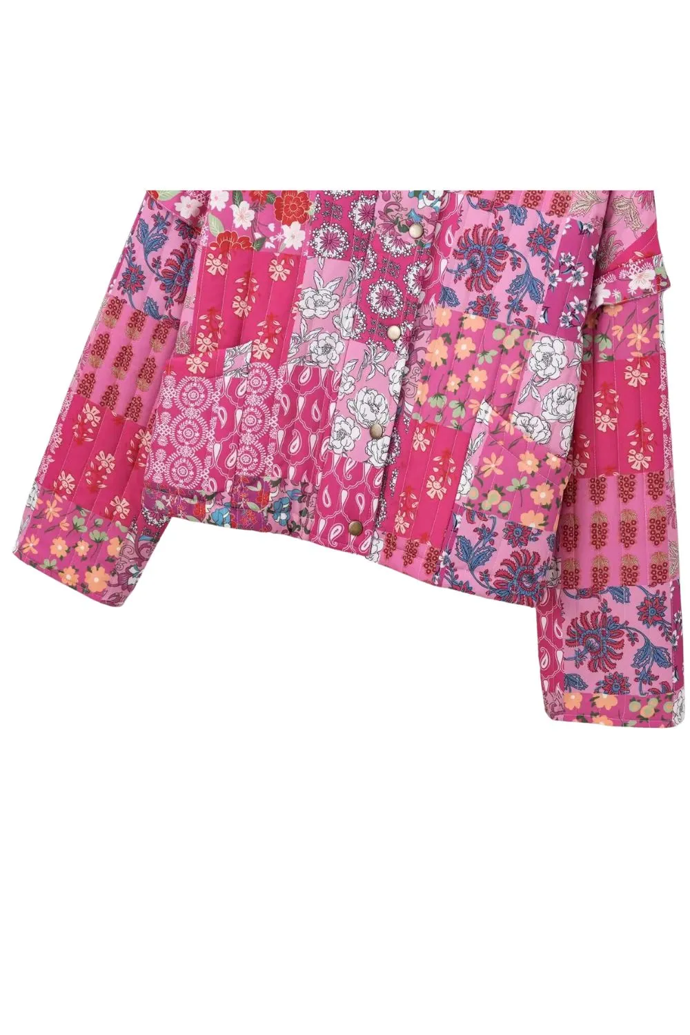 'Dolly' Casual Printed Cotton Jacket sold by Goodnight Macaroon product image thumbnail 5