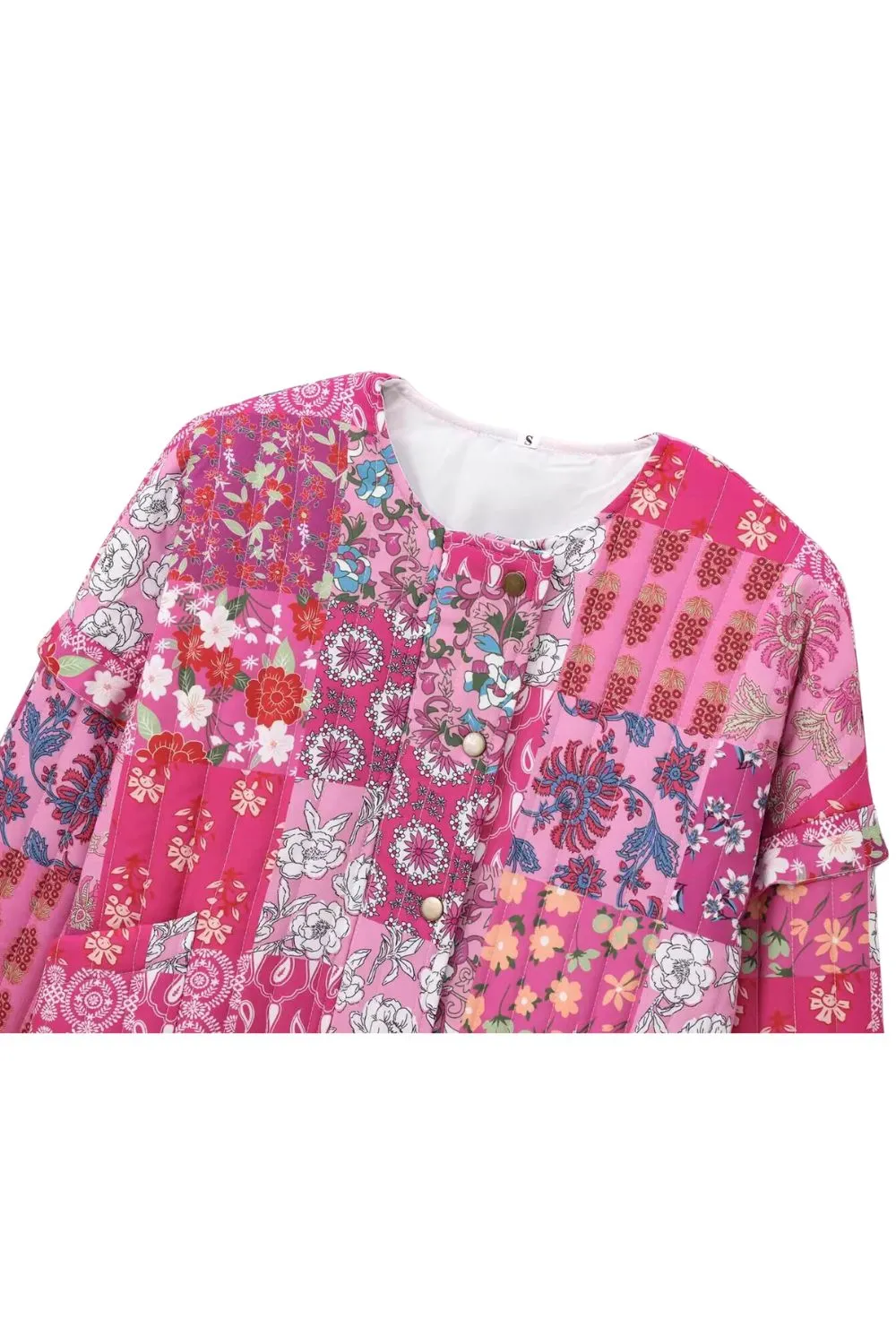 'Dolly' Casual Printed Cotton Jacket sold by Goodnight Macaroon product image thumbnail 3