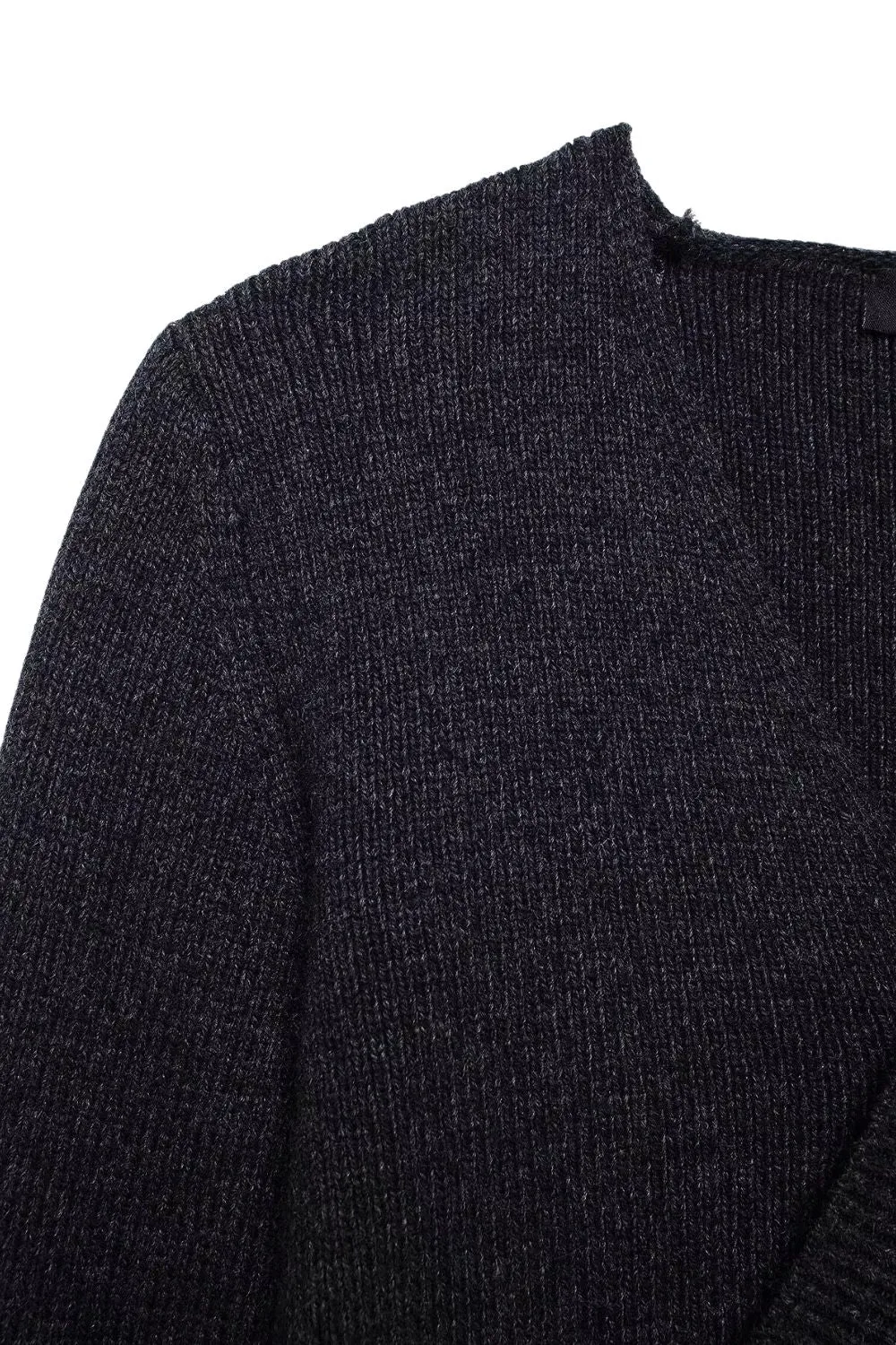 ‘Lexi’ Blended Open-Front Design Jacket sold by Goodnight Macaroon product image thumbnail 4