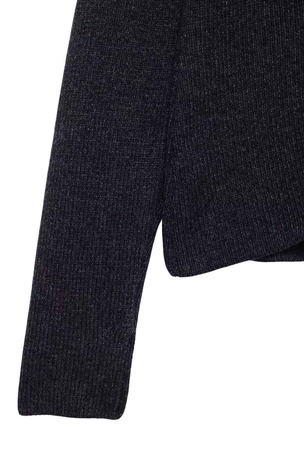 ‘Lexi’ Blended Open-Front Design Jacket sold by Goodnight Macaroon product image thumbnail 5