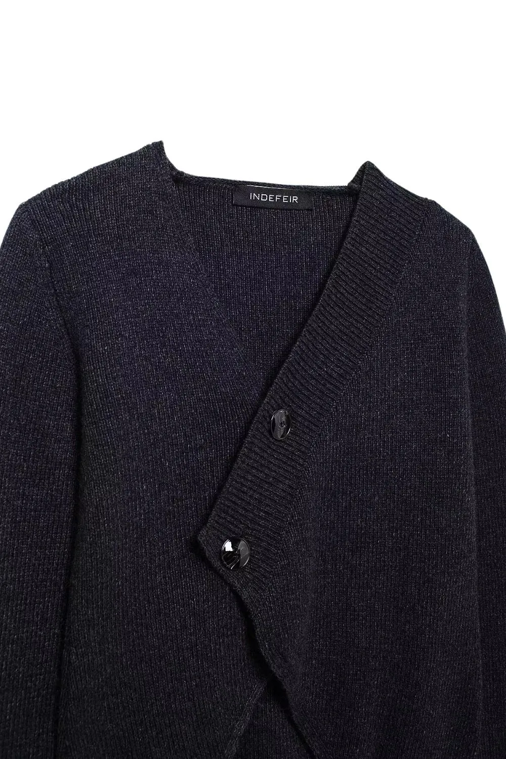 ‘Lexi’ Blended Open-Front Design Jacket sold by Goodnight Macaroon product image thumbnail 3