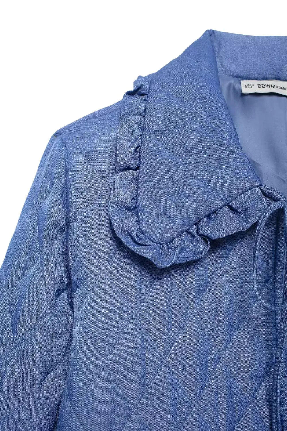 'Elva ' Ruffled Collar Cotton Jacket sold by Goodnight Macaroon product image thumbnail 5