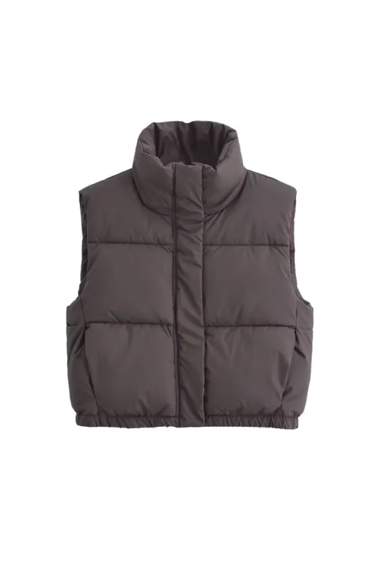 ‘ Vince’ Heat-sealed Quilted Vest made by Goodnight Macaroon