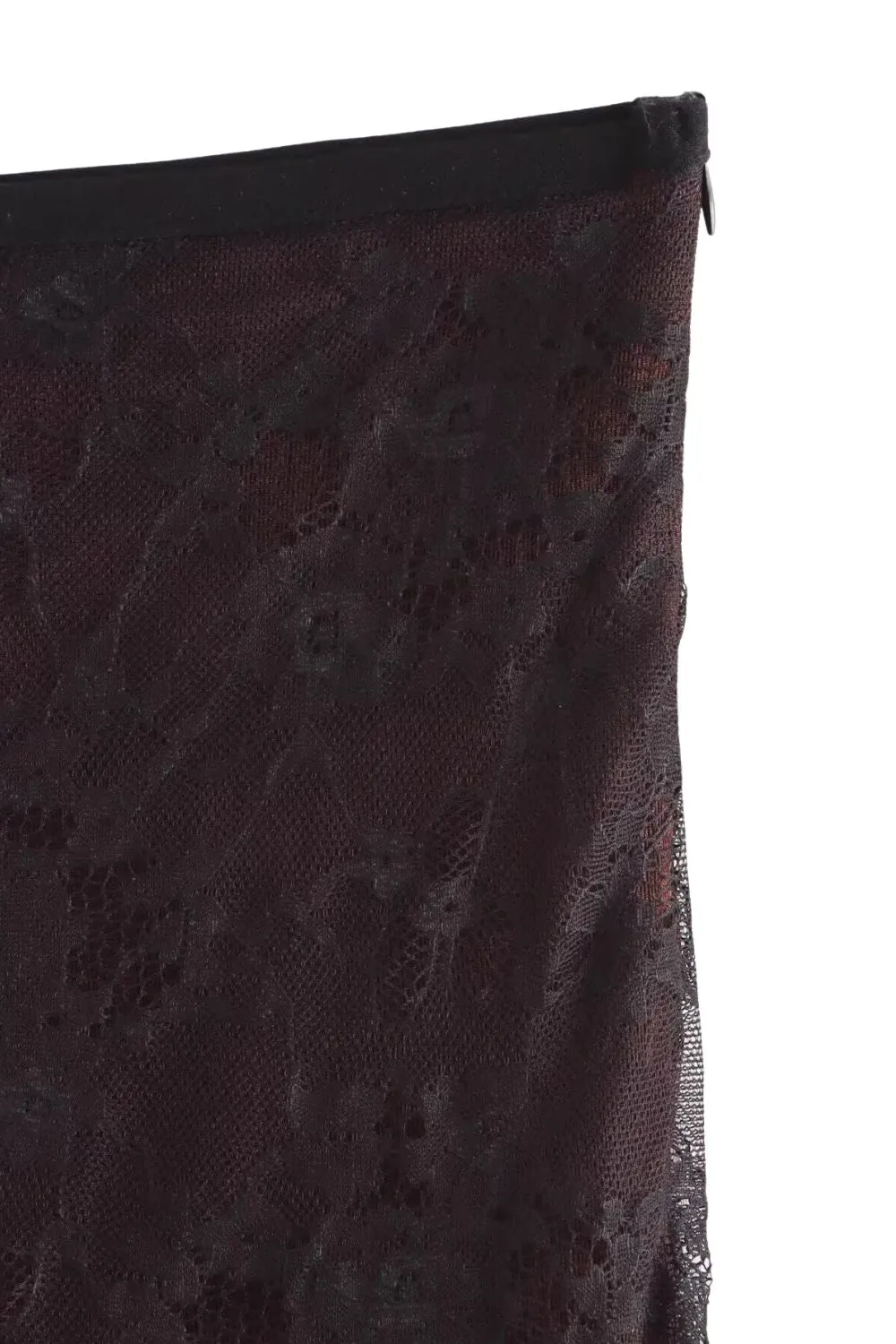 'Rose' Lace-Paneled Straight-Leg Pants sold by Goodnight Macaroon product image thumbnail 5