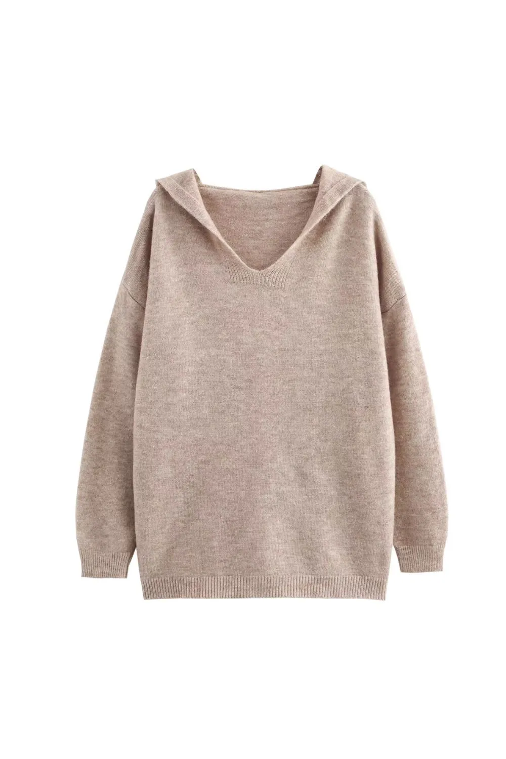 'Lydia' Hooded Pullover Sweater & Wide-Leg Pants Set sold by Goodnight Macaroon product image thumbnail 4