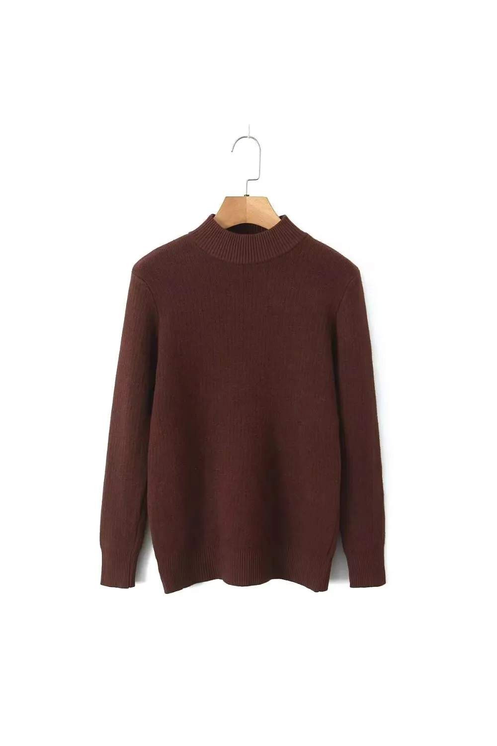 'Kate' Fleece-Lined Warm Pullover Sweater sold by Goodnight Macaroon product image thumbnail 4