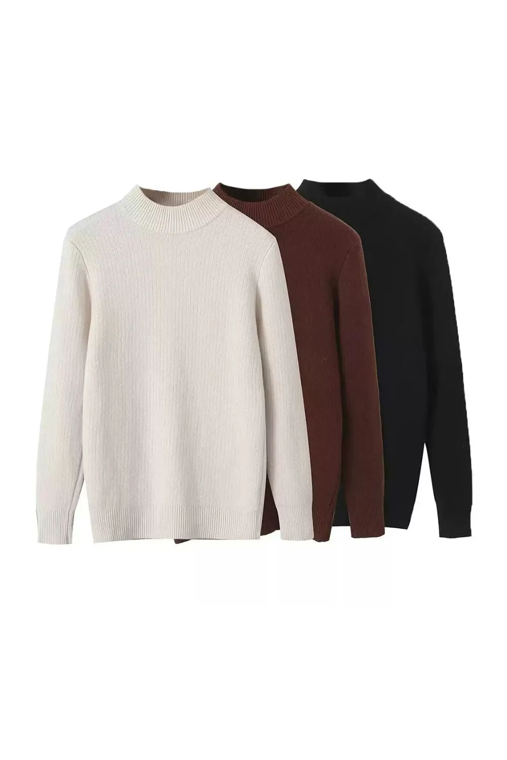 'Kate' Fleece-Lined Warm Pullover Sweater sold by Goodnight Macaroon