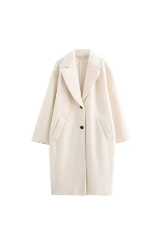 'Jordan' Oversized Versatile Fleece Coat sold by Goodnight Macaroon
