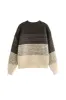 'Liliana' Thick Striped Round Neck Pullover Sweater sold by Goodnight Macaroon