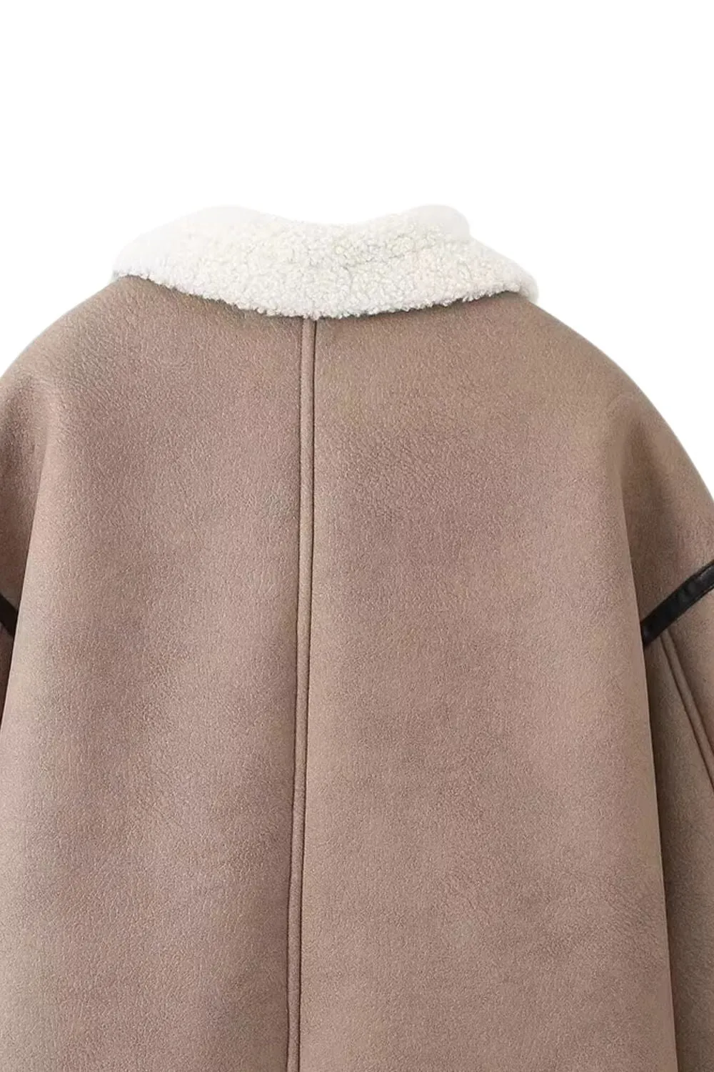 ‘June' Classic Double-Breasted Lapel Coat sold by Goodnight Macaroon product image thumbnail 5