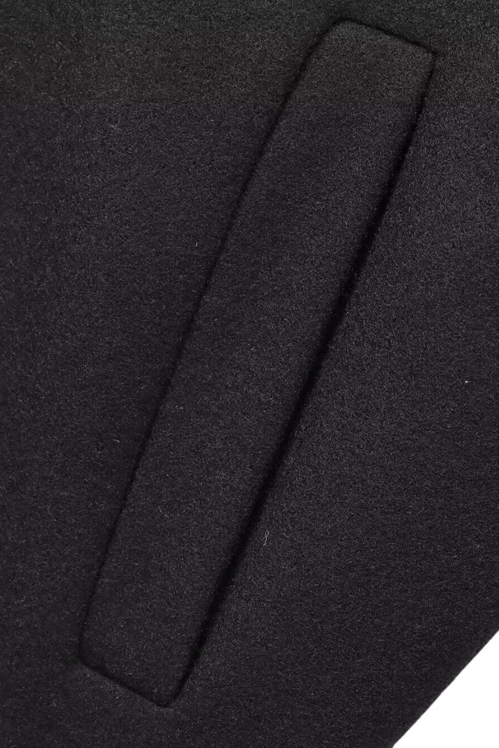 ‘Damaris' Belted Solid-Color Mid-Length Overcoat sold by Goodnight Macaroon product image thumbnail 5