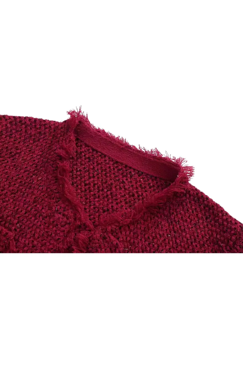 'Holly' Four-Pocket Knitted Cardigan sold by Goodnight Macaroon product image thumbnail 3