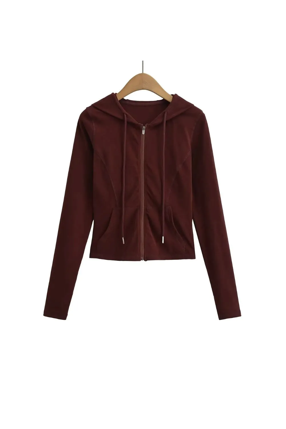 'Alicia' Women's Stylish Hooded Pullover Pullover (6 color) sold by Goodnight Macaroon product image thumbnail 4