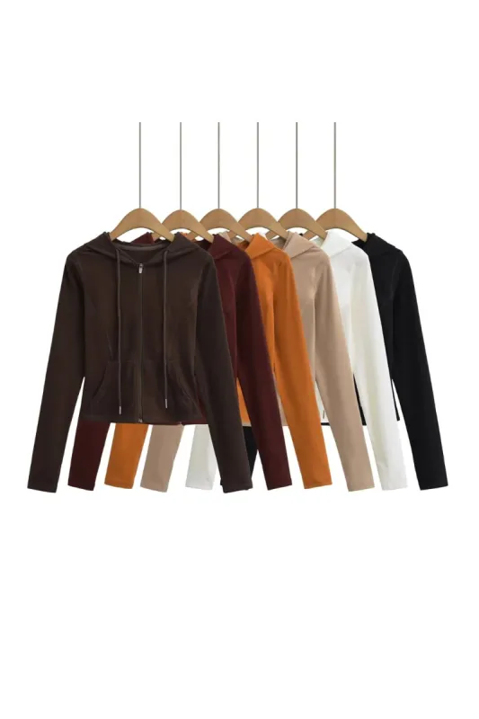 'Alicia' Women's Stylish Hooded Pullover Pullover (6 color) made by Goodnight Macaroon