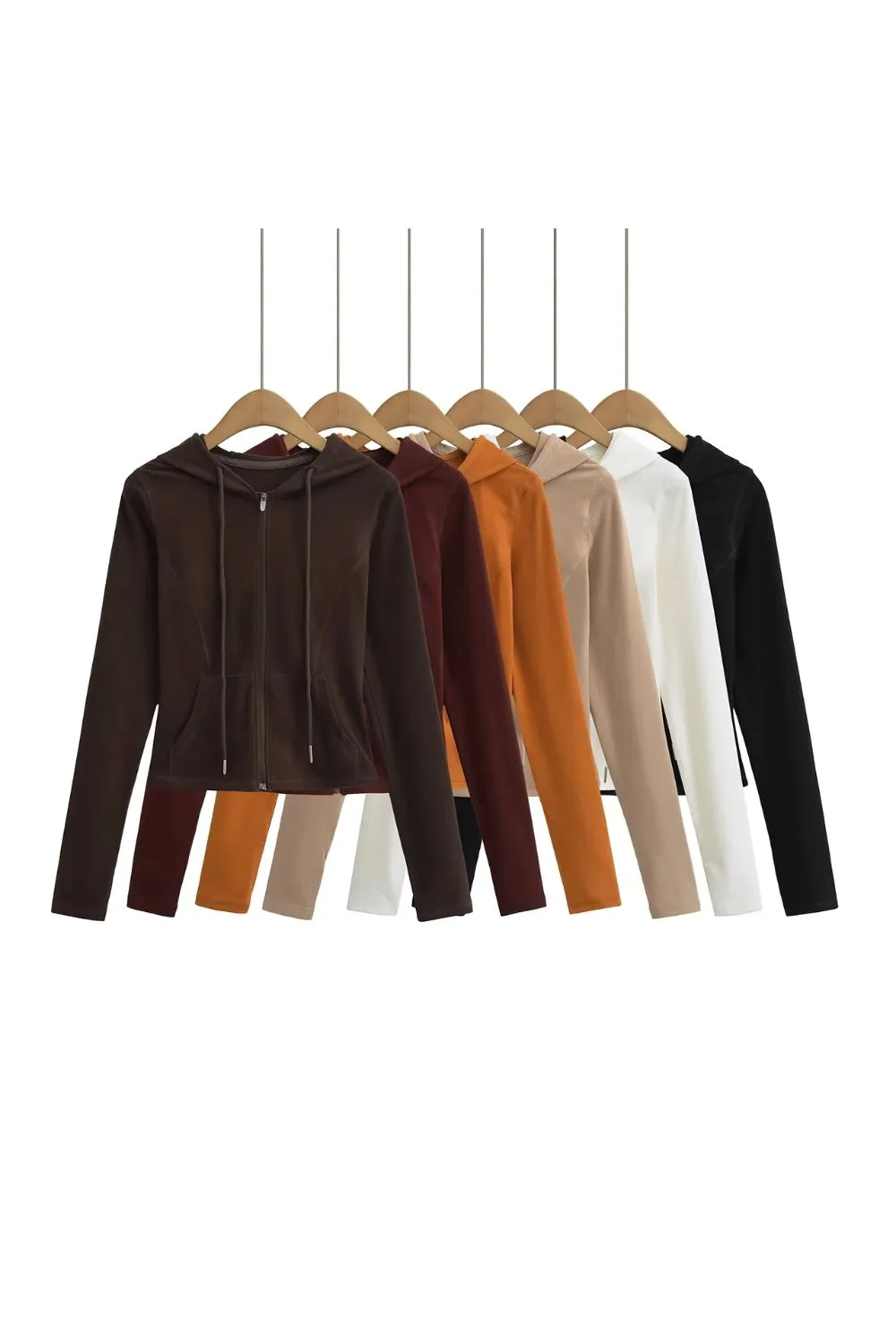 'Alicia' Women's Stylish Hooded Pullover Pullover (6 color) sold by Goodnight Macaroon