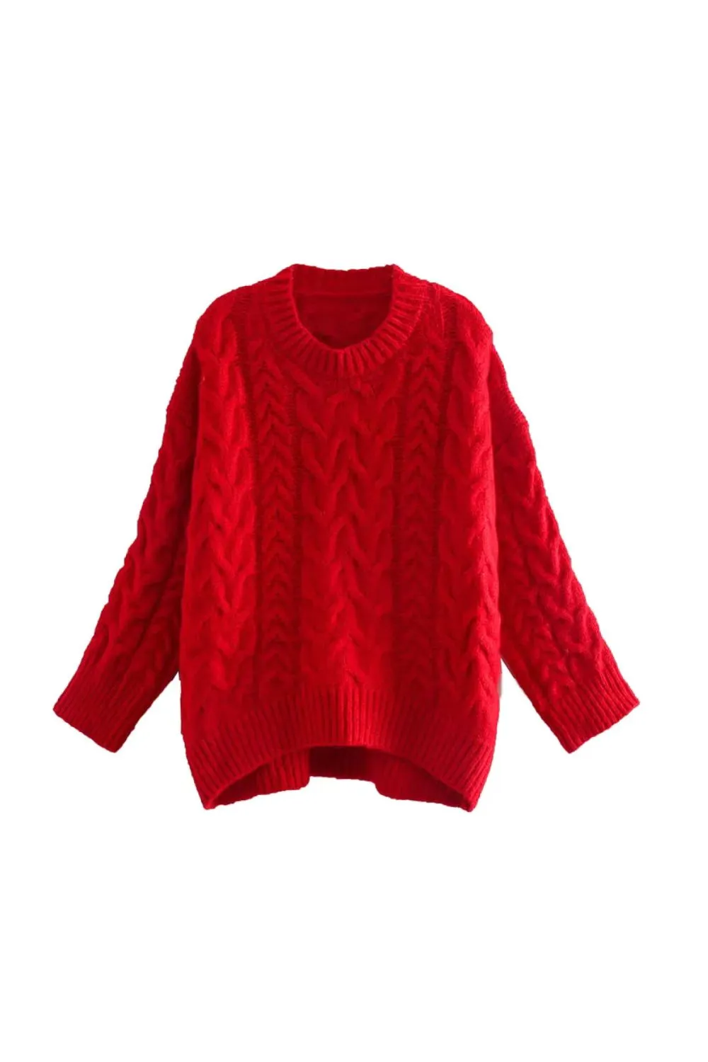 ‘Norma’ Pullover Sweater in Cable Knit sold by Goodnight Macaroon product image thumbnail 3